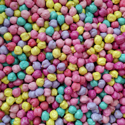 Love Hearts inspired Valentine Sensory Play Chickpeas