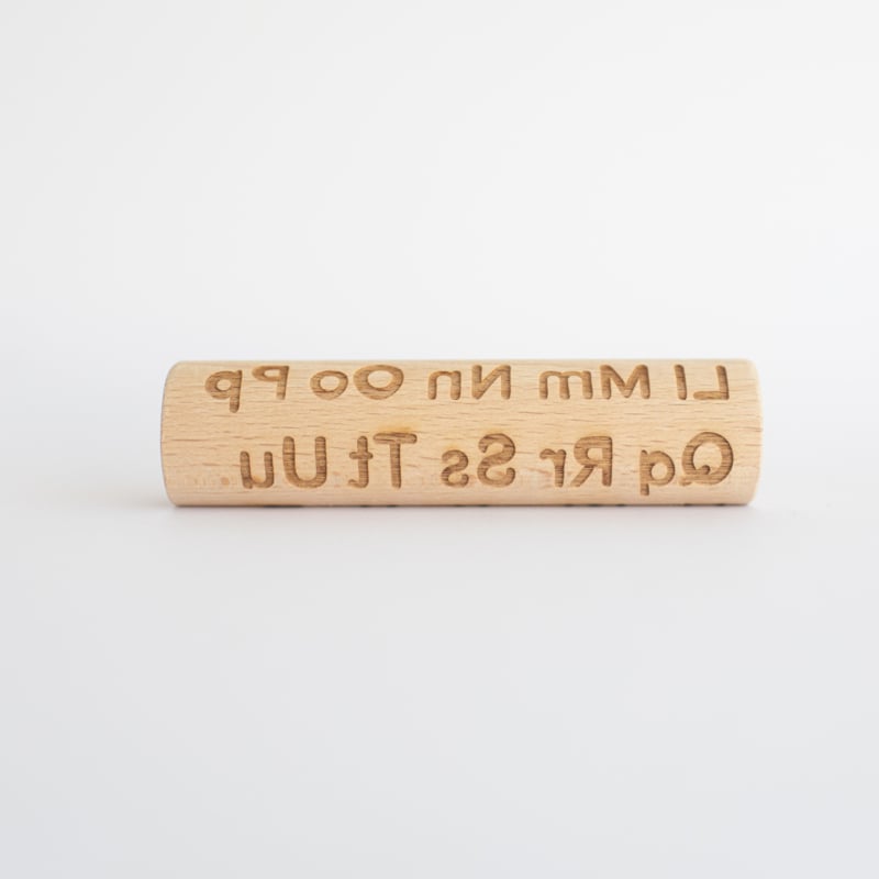 Alphabet Playdough Roller (Lower & Upper Cases)