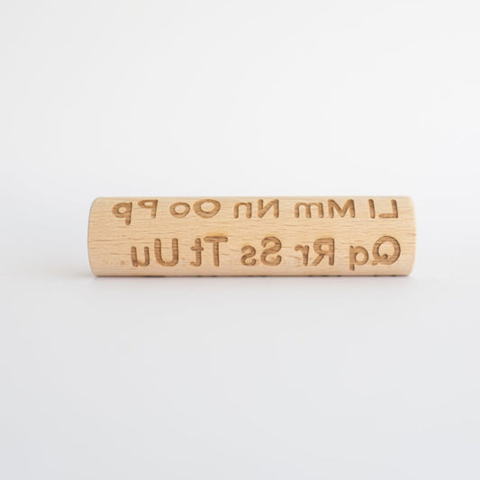 Alphabet Playdough Roller (Lower & Upper Cases)