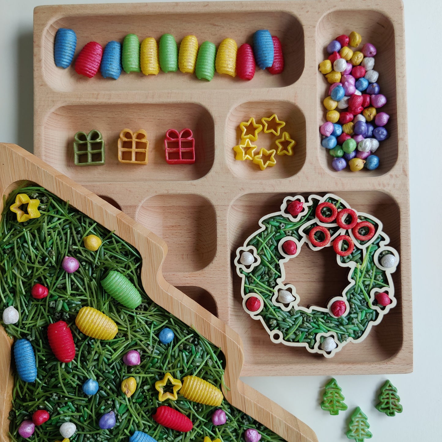 Evergreen Base Xmas Tree Wreath