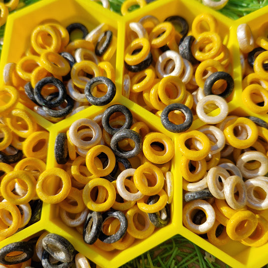 Bumblebee Hoops Sensory Play Mix